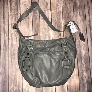 NWT Marc Fisher Gray Purse